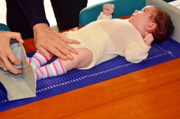Baby receiving physical therapy at Daisy Kids Care in Houston, TX